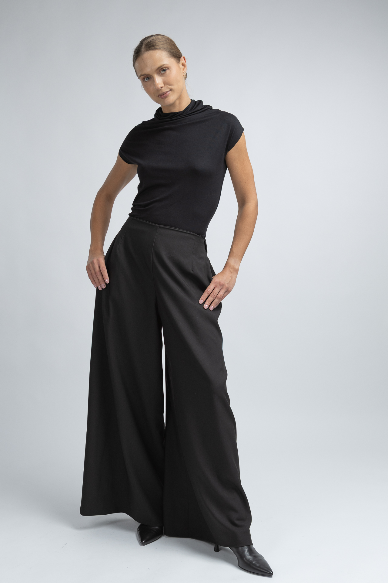 Wide Leg Tiril Pants - obrazek 5