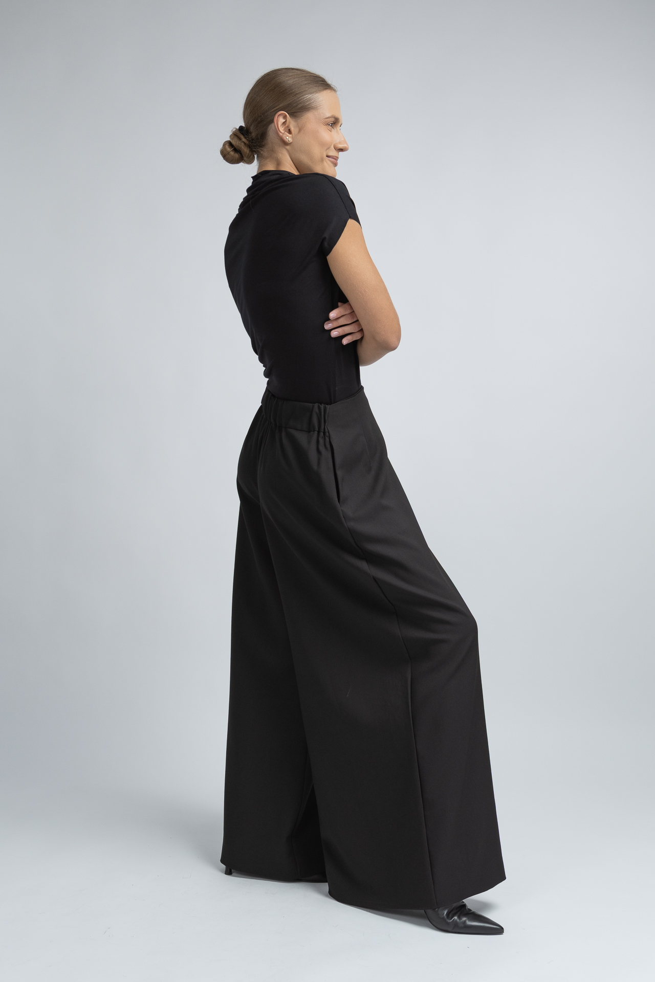 Wide Leg Tiril Pants - obrazek 3